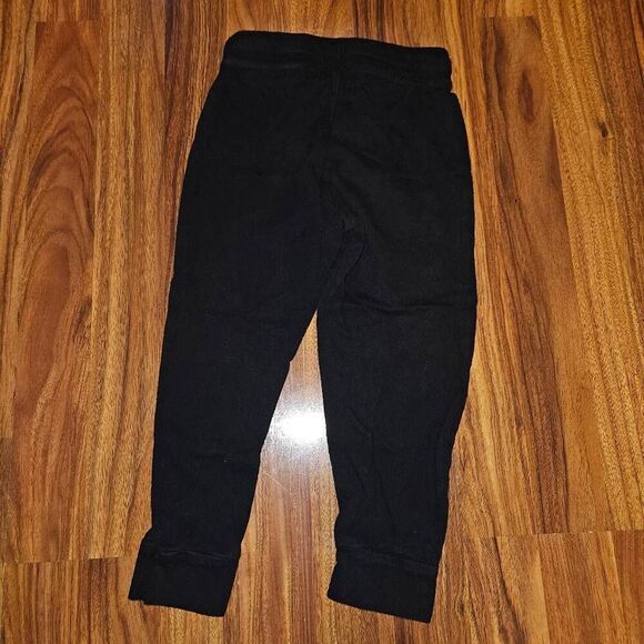 6 for $25 🎃 Old Navy Black Cotton Drawstring Sweatpants Toddler Size 3T - Picture 4 of 4